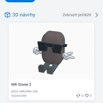 MR STONE – Hòn đá có chân khớp nối