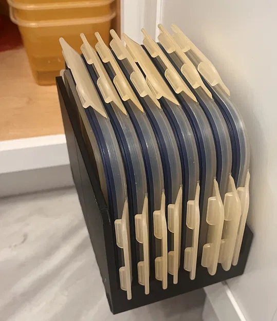 Giá treo nắp vuông gắn tường cho IKEA 365+ (Remix) – 8 & 12 nắp - Image 1