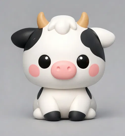 Chú bò dễ thương (Cute cow) - Image 1