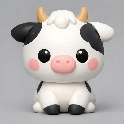 Chú bò dễ thương (Cute cow)