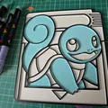 Squirtle Gamecard Pokemon Coloring – Thẻ game tô màu Pokémon Squirtle - Thumbnail 6