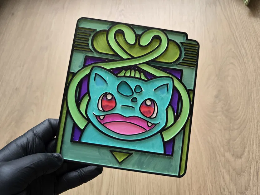 Thẻ Gamecard Bulbasaur Pokémon để Tô Màu - Image 3