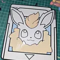 Gamecard Pokémon Flareon để Tô Màu - Thumbnail 2