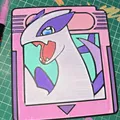 Thẻ game Lugia Pokémon để tô màu (Lugia Gamecard Pokemon Coloring) - Thumbnail 2