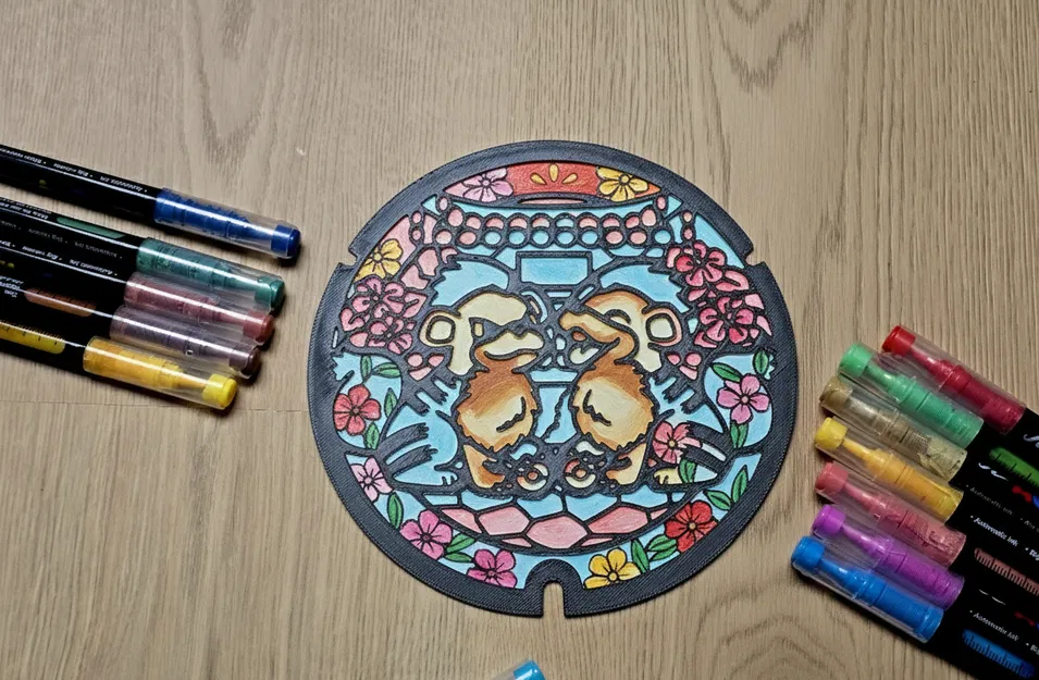 Growlithe Pokelid – Đồ thủ công tô màu - Image 1