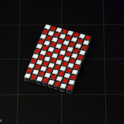 Knitted Flexible Fabric Card 8x11 – Thẻ vải đan linh hoạt 8x11