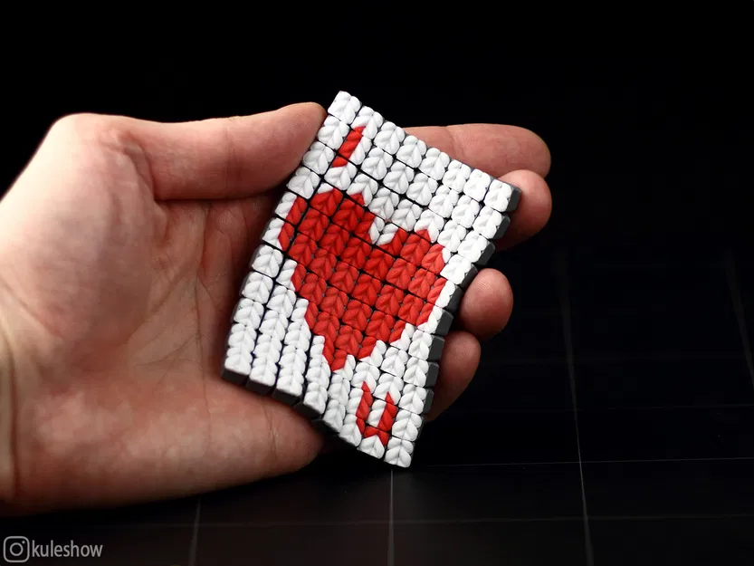 Knitted Flexible Fabric Card 8x11 – Thẻ vải đan linh hoạt 8x11 - Image 4