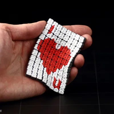 Knitted Flexible Fabric Card 8x11 – Thẻ vải đan linh hoạt 8x11