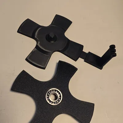 Spoolholder Ngang dùng Metal-Bearing (12x28x8mm)