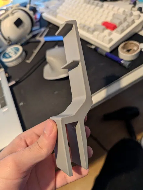 Móc/giá treo tai nghe để bàn cho 2 tai nghe - Image 2