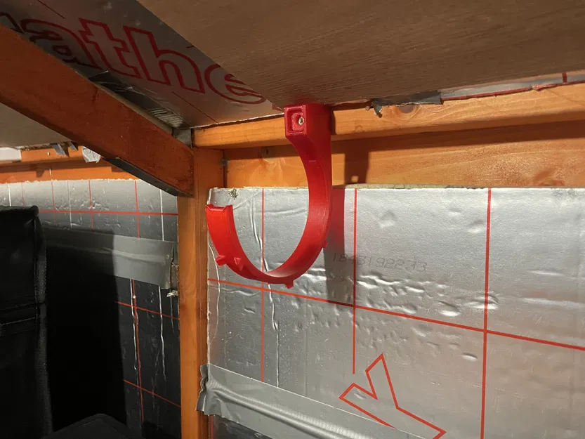 Giá treo tường cho ống gió nhôm mềm (Aluminium flexible ducting wall mount) - Image 3