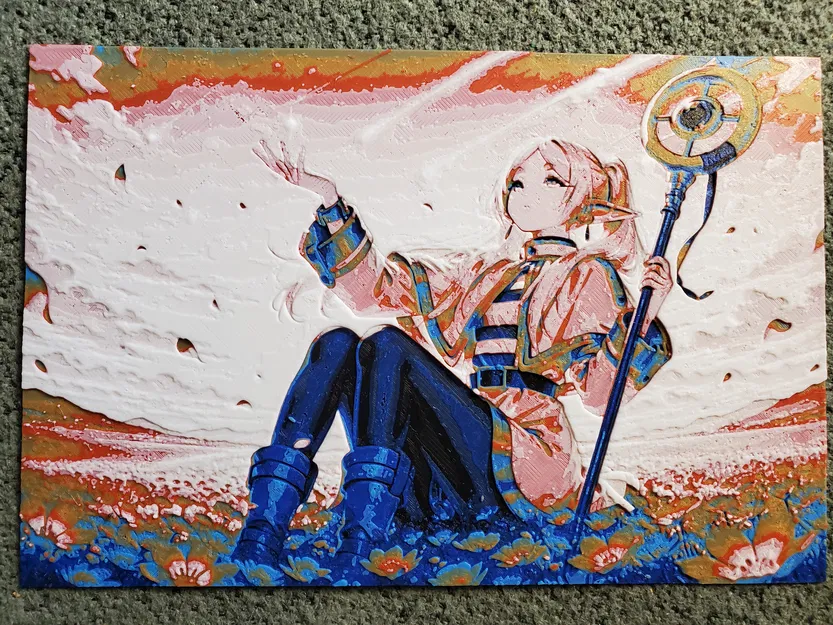 Frieren trong cánh đồng (Hueforge) - Image 1