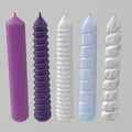 Khuôn nến taper để đổ nến | Taper Candle Molds (Stabkerzenform) - Thumbnail 2