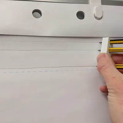 Dụng cụ kẻ dòng cho Flip Chart (Ruled Paper Tool for Flip Chart)