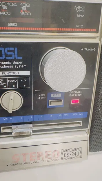 Núm vặn radio Aiwa CS-240 - Image 2