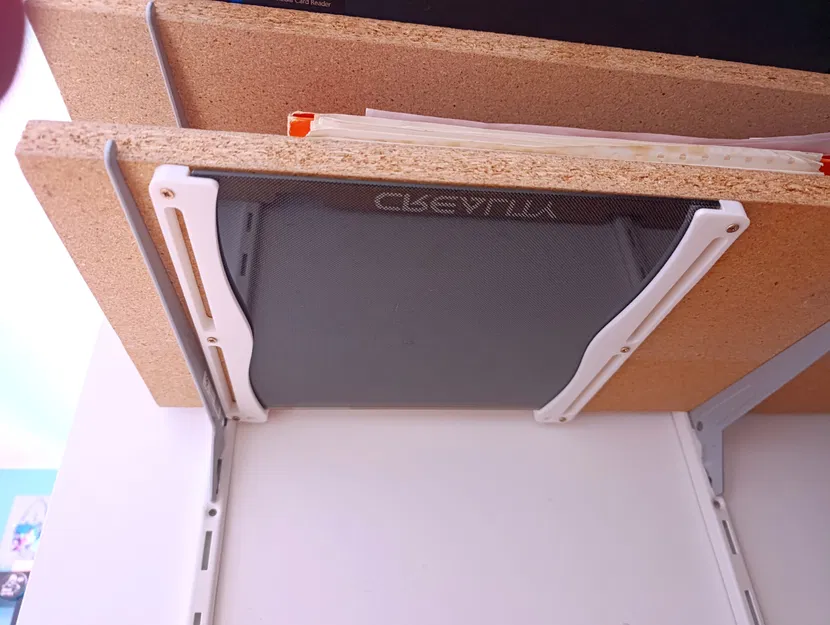 Giá treo build plate dưới bàn (kính) cho Ender 3 - Image 1