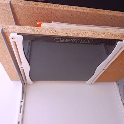 Giá treo build plate dưới bàn (kính) cho Ender 3