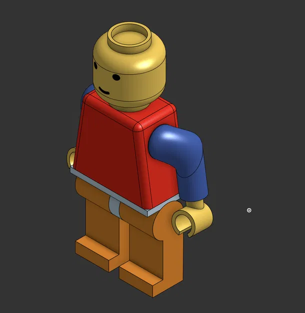 Mô hình Minifigure Lego (bản tiêu chuẩn, không kèm phụ kiện) - Image 1