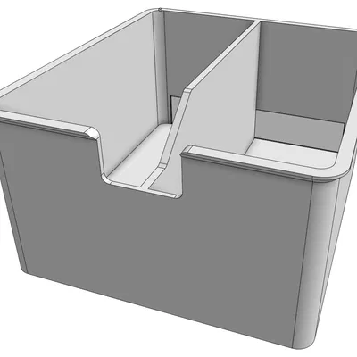 Organizer nắp trên hộc tay Polestar 3 & Volvo EX90 V1