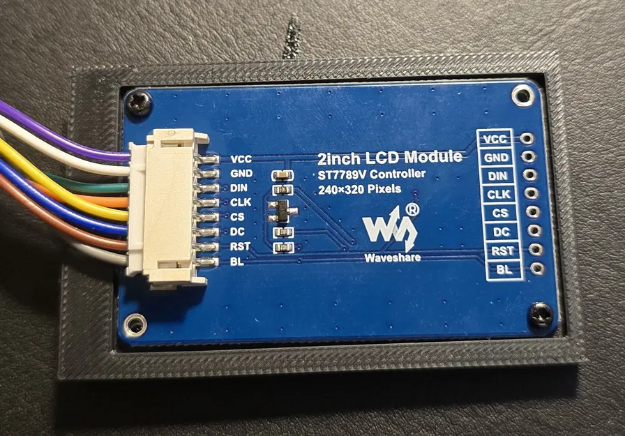 Tấm mặt trước màn hình SH7789 320x240 (dùng để tích hợp vào dự án) - Image 2