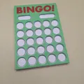 Schablone BINGO A6 cho vé online – lưới 5×5 có ô số - Thumbnail 3