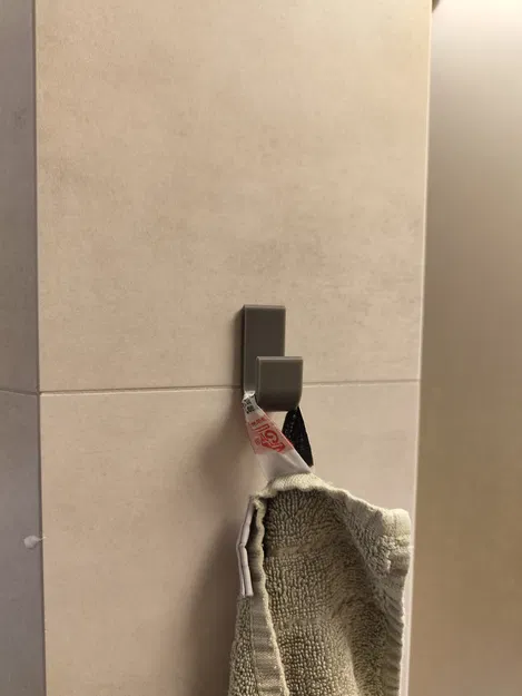 Móc treo khăn mini (dán băng keo 2 mặt) - tùy chỉnh được - Image 1