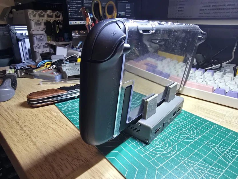 Dock du lịch Nintendo Switch 2 có chân đỡ gập - Image 5