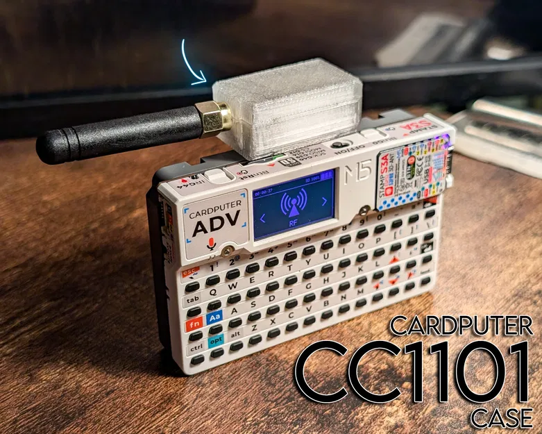 Case CC1101 cho Cardputer ADV (M5Stack) - Image 1