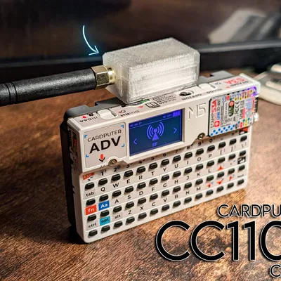 Case CC1101 cho Cardputer ADV (M5Stack)