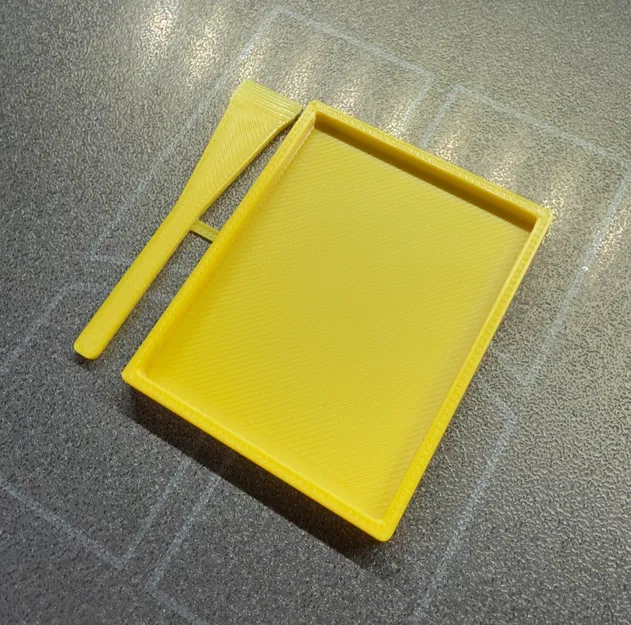 Khay trộn nhựa epoxy – đồ chứa keo nhanh (fast glue) 4x5cm - Image 3