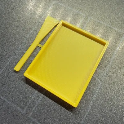 Khay trộn nhựa epoxy – đồ chứa keo nhanh (fast glue) 4x5cm