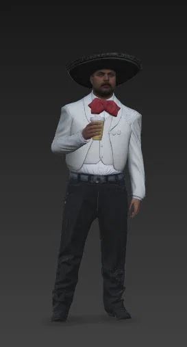 Nhân vật nam GTA 5 (Mariachi) / Male character from GTA 5 - Image 1