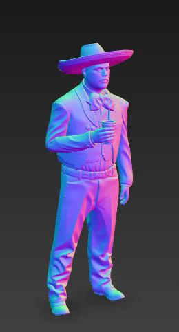 Nhân vật nam GTA 5 (Mariachi) / Male character from GTA 5 - Image 6