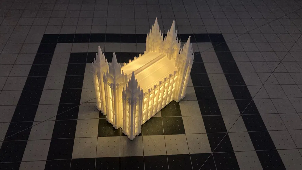 Đèn Tea Light Đền thờ Salt Lake Temple - Image 1