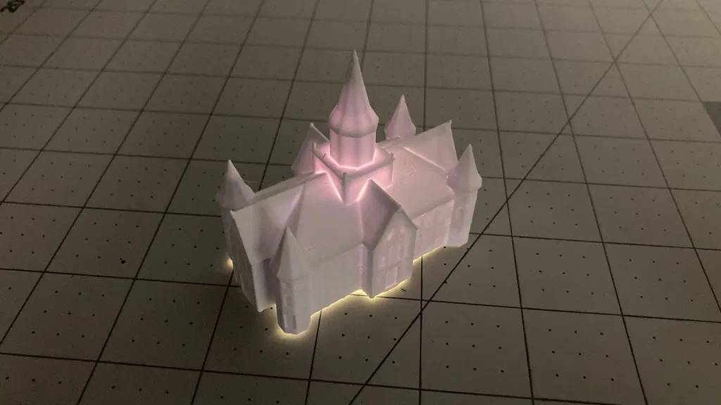 Temple Provo City Center phát sáng (Light Up Provo City Center Temple) - Image 1