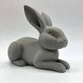 Thỏ Nằm (Lay-Down Rabbit) - Thumbnail 2