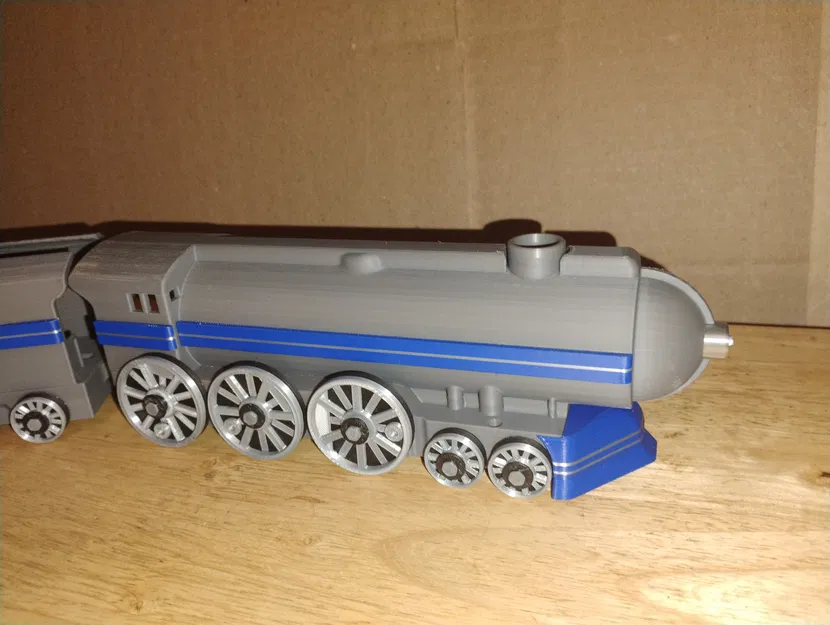 Xe lửa đồ chơi mình làm cho con của bạn mình mê tàu hỏa - Image 1