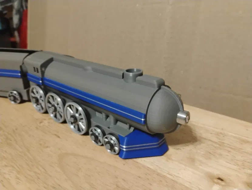 Xe lửa đồ chơi mình làm cho con của bạn mình mê tàu hỏa - Image 2