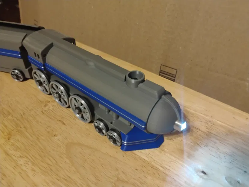 Xe lửa đồ chơi mình làm cho con của bạn mình mê tàu hỏa - Image 3