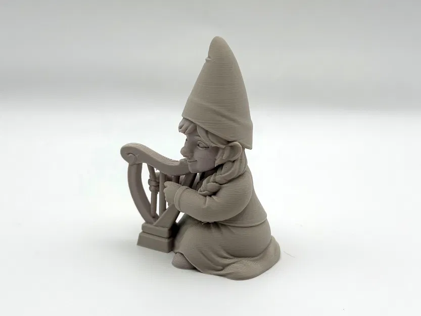 Gnome Chơi Đàn Harp (Harp Playing Gnome) - Image 2