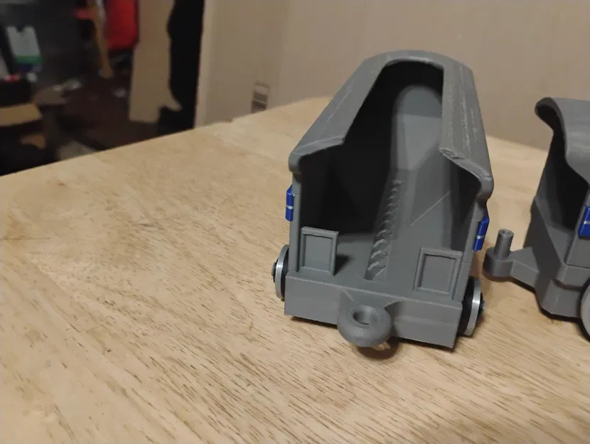 Xe lửa đồ chơi mình làm cho con của bạn mình mê tàu hỏa - Image 4