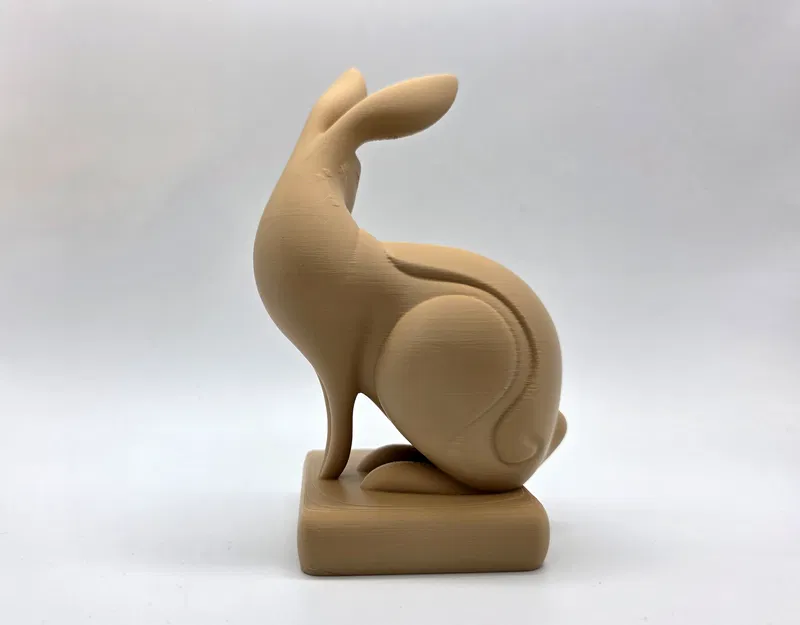 Tượng Thỏ Ngoái Nhìn (Look-Back Rabbit Sculpture) - Image 4