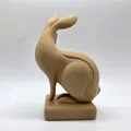 Tượng Thỏ Ngoái Nhìn (Look-Back Rabbit Sculpture) - Thumbnail 4