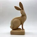 Tượng Thỏ Ngoái Nhìn (Look-Back Rabbit Sculpture) - Thumbnail 6