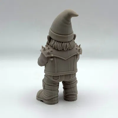 Skullsinger Gnome – Vệ Binh Vườn Phong Cách Rock Metal