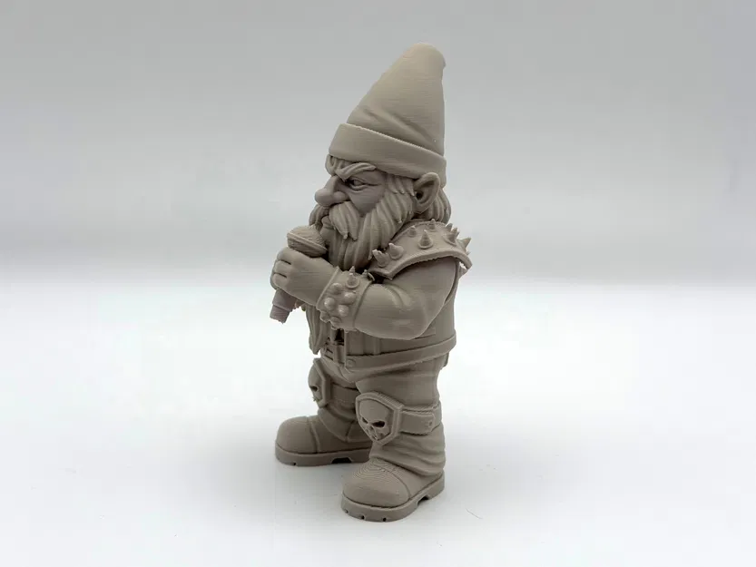 Skullsinger Gnome – Vệ Binh Vườn Phong Cách Rock Metal - Image 5