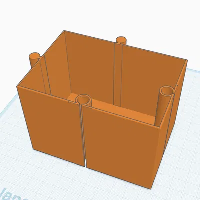 Hộp lưu trữ đồ lót/vớ xếp chồng (Wardrobe Gridfinity)