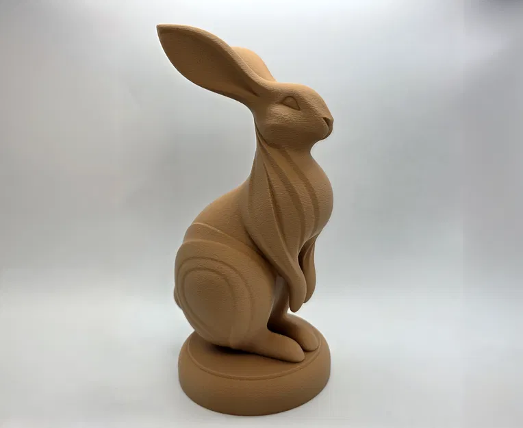 Tượng Thỏ Đứng (Standing Rabbit Sculpture) - Image 1