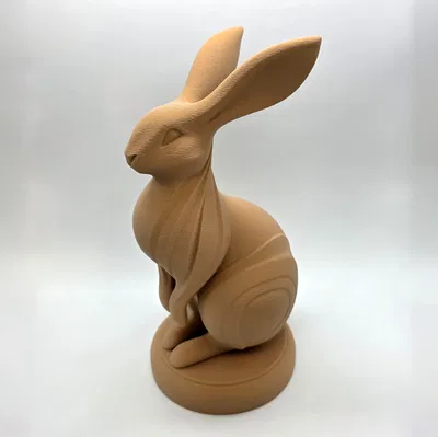 Tượng Thỏ Đứng (Standing Rabbit Sculpture)