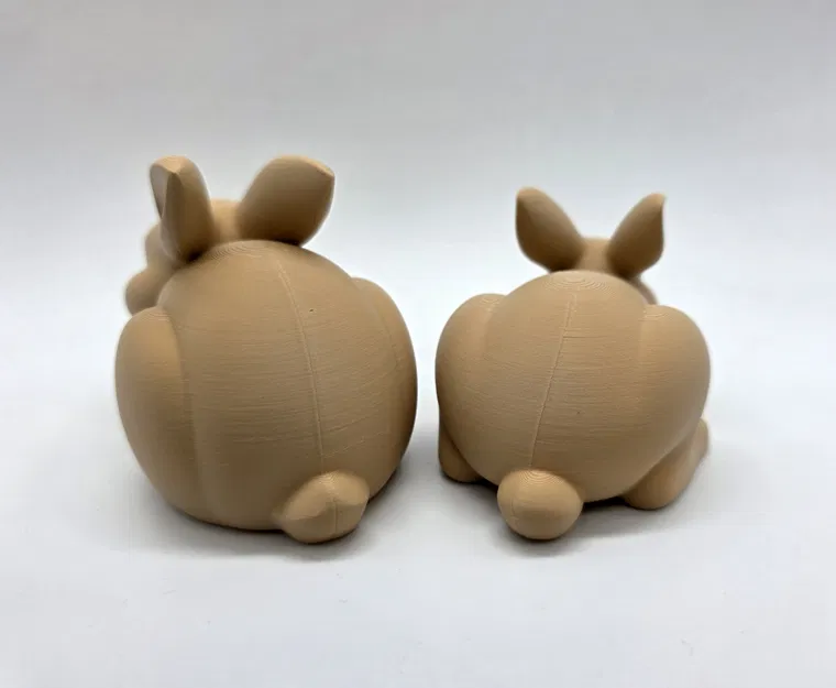 2 Chú Thỏ Ngủ Gật Dễ Thương - Image 4